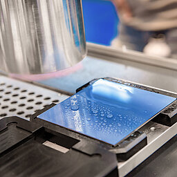 Plasma activation plastic material